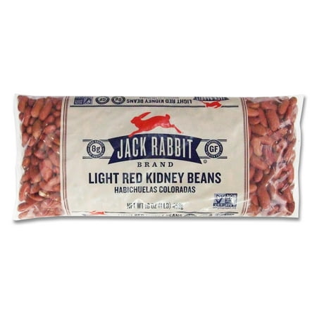 Jack Rabbit Brand Light Red Kidney Beans, 16 oz