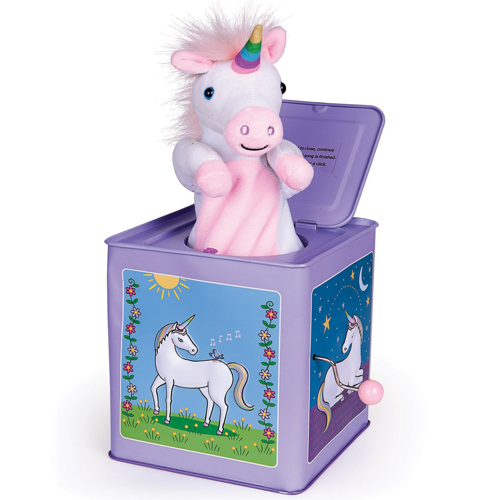 Jack Rabbit Creations Star The Unicorn Jack in The Box Toy