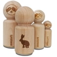 thumbnail image 1 of Jack Rabbit Silhouette Rubber Stamp for Scrapbooking Crafting Stamping - Large 1-1/4 Inch, 1 of 7