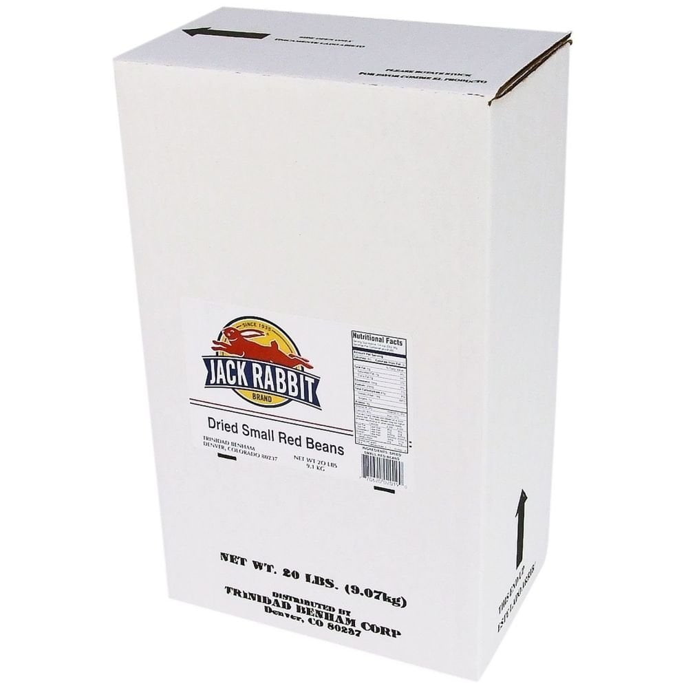 Jack Rabbit Small Red Beans - 20 lb. package, 1 package per case ...