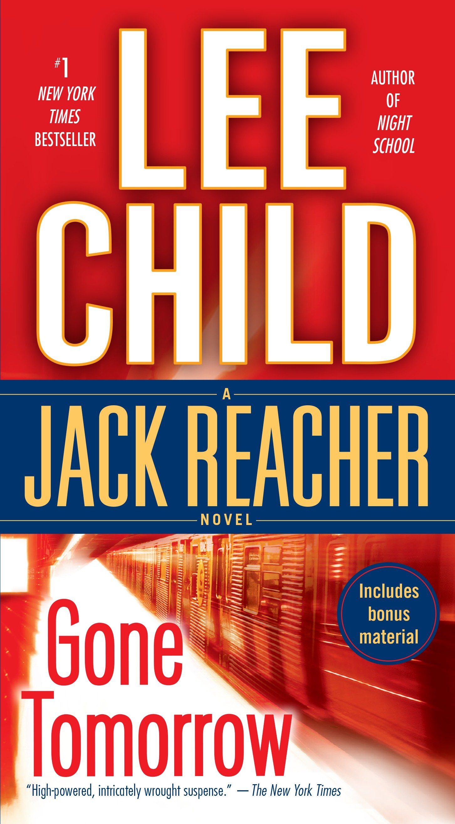 Jack Reacher: Gone Tomorrow : A Jack Reacher Novel (Series #13) (Paperback) - image 1 of 1