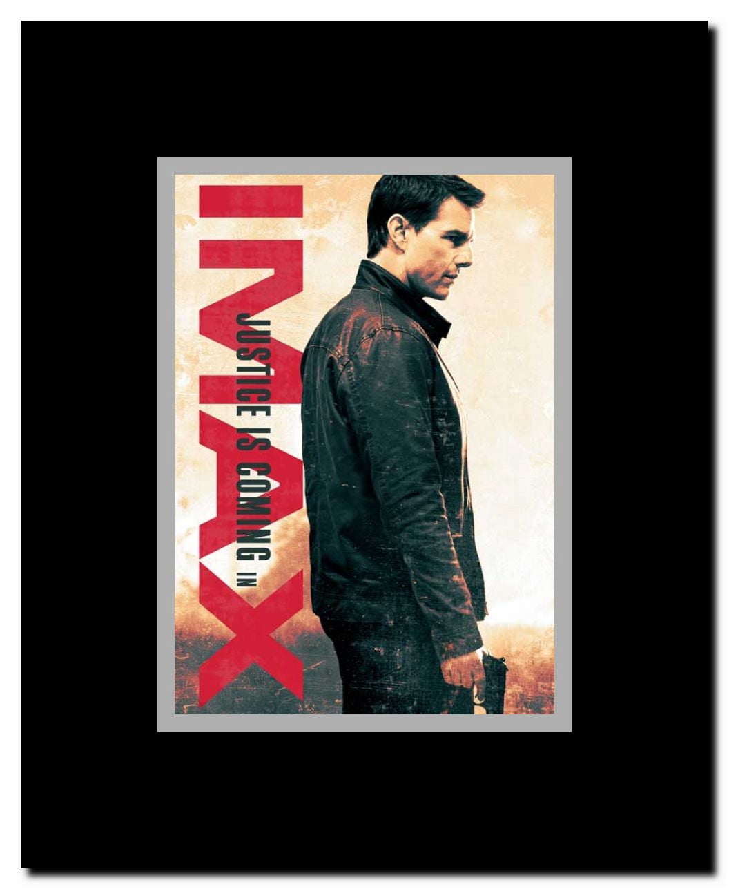Jack Reacher: Never Go Back Framed Movie Poster
