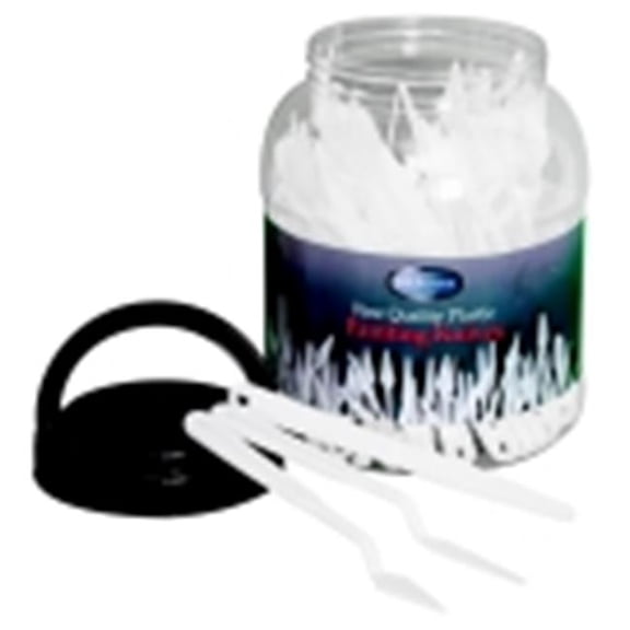 Jack Richeson 1-Piece Flexible Painting Knife Assortment - Assorted Size, White, Set - 60