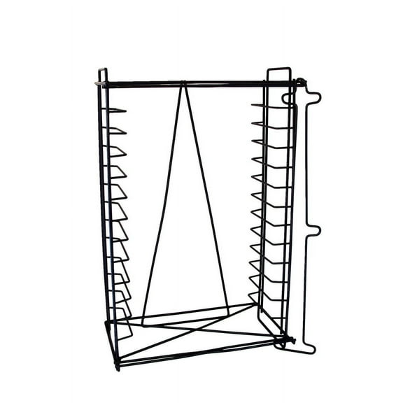 Jack Richeson 12-Shelf Tempera Cake Rack, Large Wells