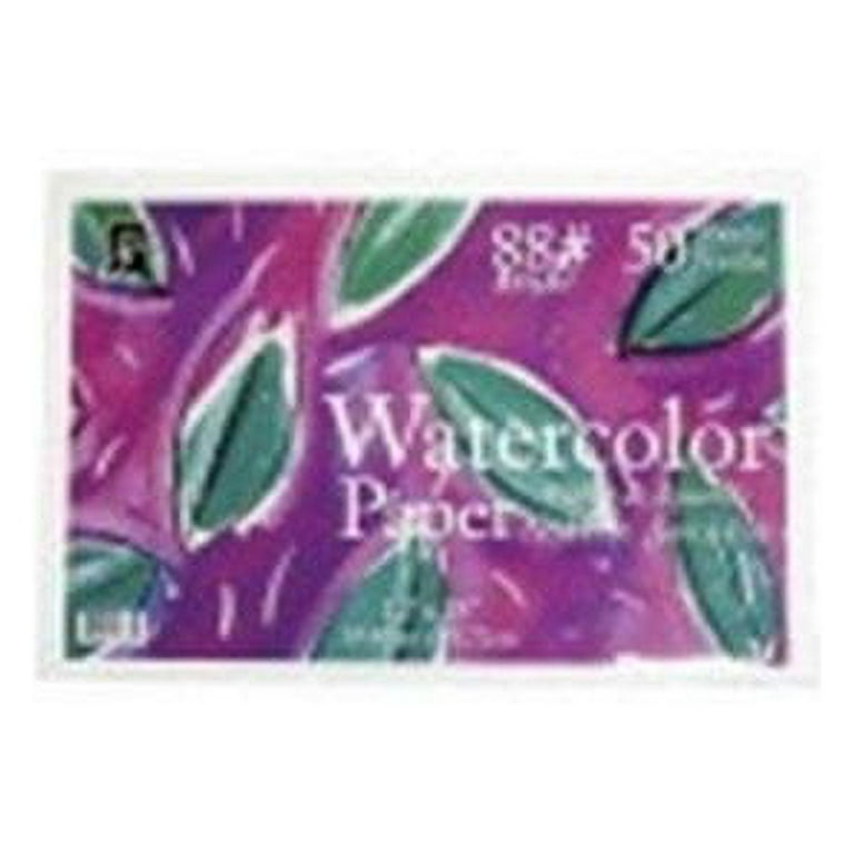 Jack Richeson 1540146 12 x 18 in. Watercolor Paper 50 Sheets - 88 lb