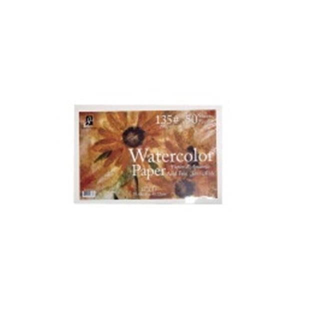 Richeson Bulk Watercolor Paper - 12" x 18", 135 lb, Pkg of 50 Sheets