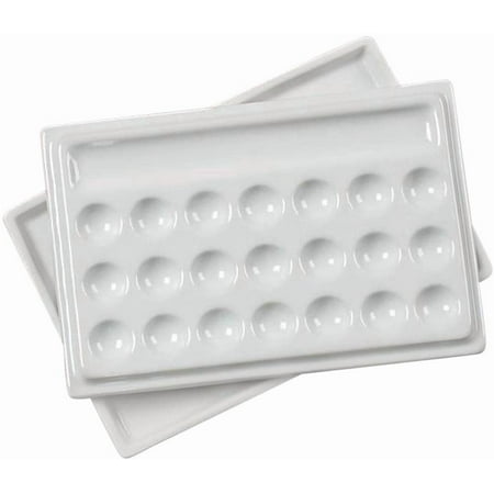 Jack Richeson – 22 Well Porcelain Palette with Lid