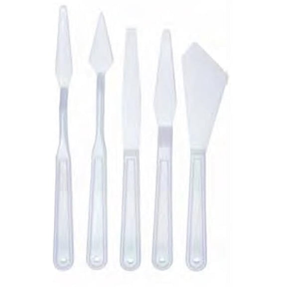 Jack Richeson 500821 Plastic Palette Knives - 2.37 In. Offset Trowel
