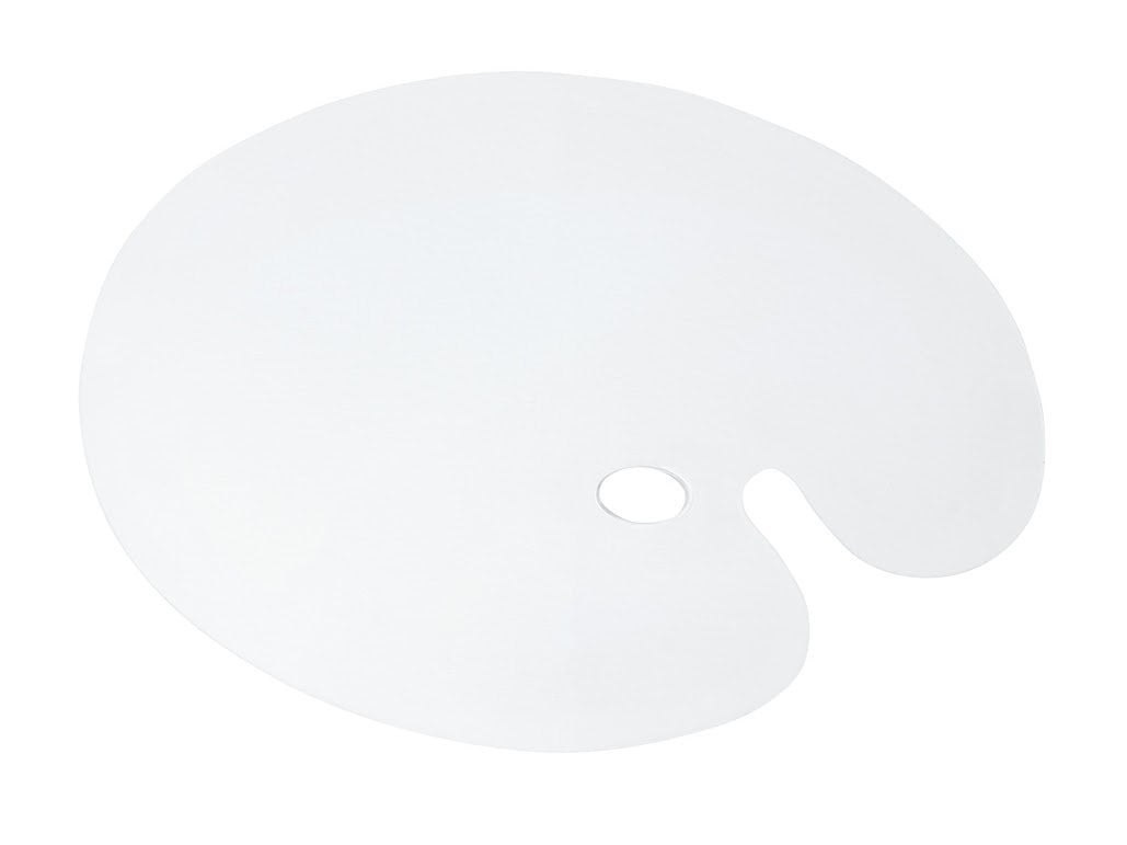 Jack Richeson 696067 Clear Oval Plexi Palette 17 X 24
