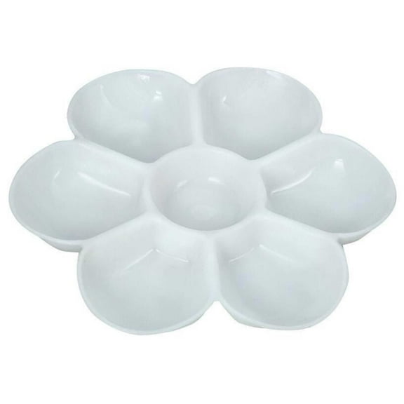 Jack Richeson 7 Well Flower Palette, 6-3/4 Inches