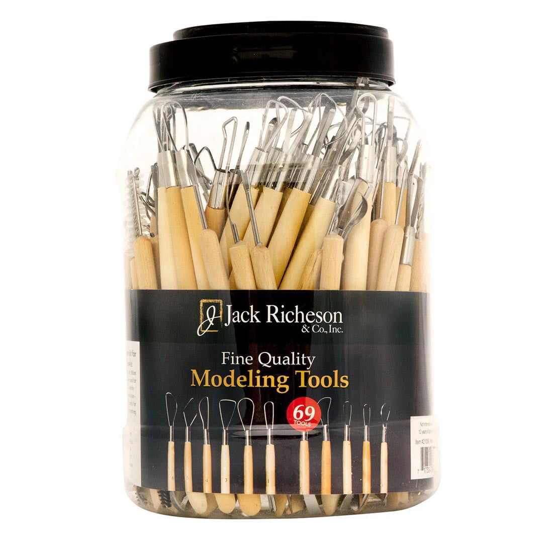 Richeson Boxwood Tool Canister - 69 Pieces