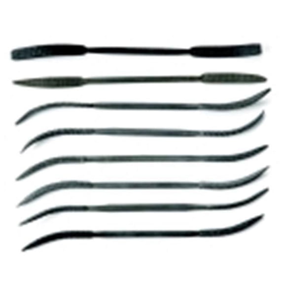 Jack Richeson Double Sided Student Rasp Set - Black, Set - 8