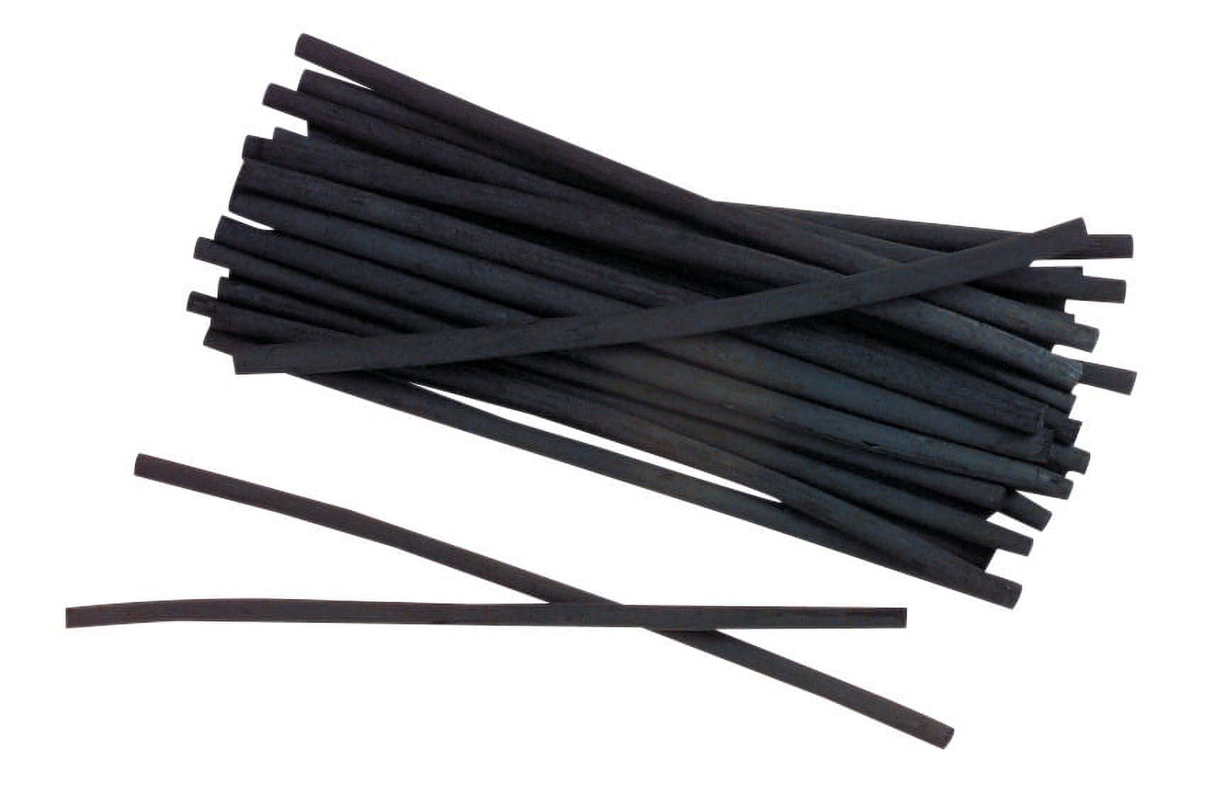 DEZIINE 6 Pcs Dark Black Art Pencil Set Sketch Drawing  Charcoal Bar Stick For Oil Painting Art Supplies Pencil 