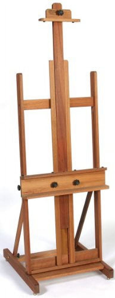 Adjustable Lyptus Wood H-Frame Artist Easel