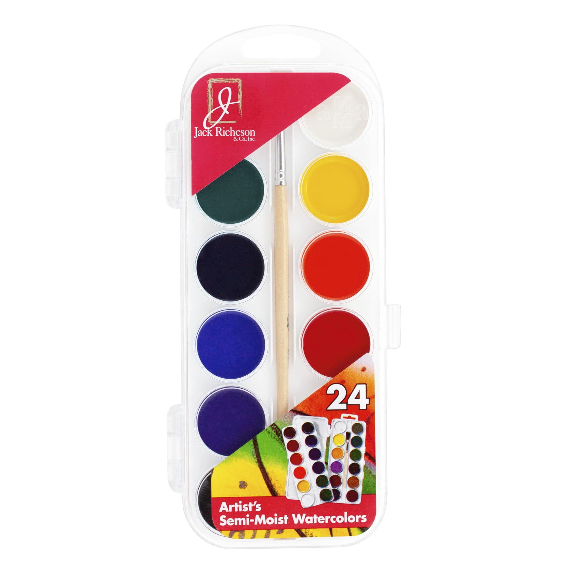 Jack Richeson Playcolor Watercolor Set of 24