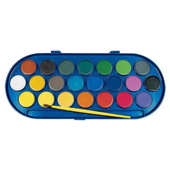 Jack Richeson Opaque Watercolor Paint, 22 Assorted Colors