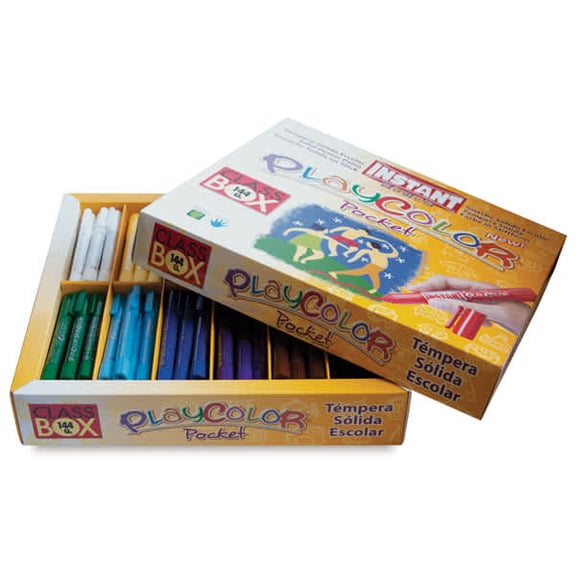 Playcolor - Standard Colors, Set of 144, Pocket Sized