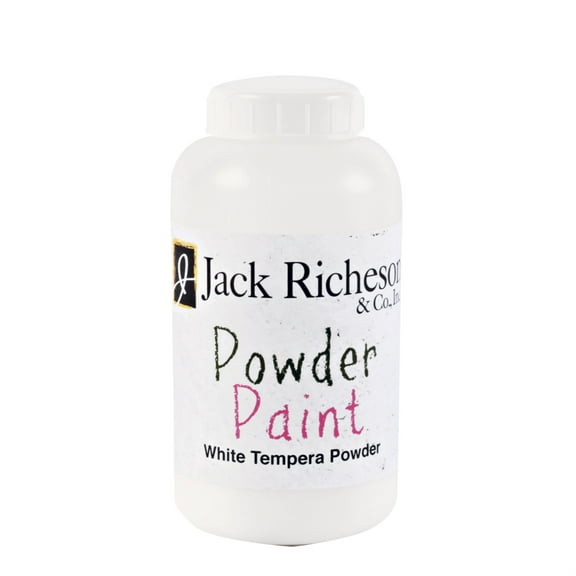 Richeson Powder Tempera Paint - White, 1 lb Jar