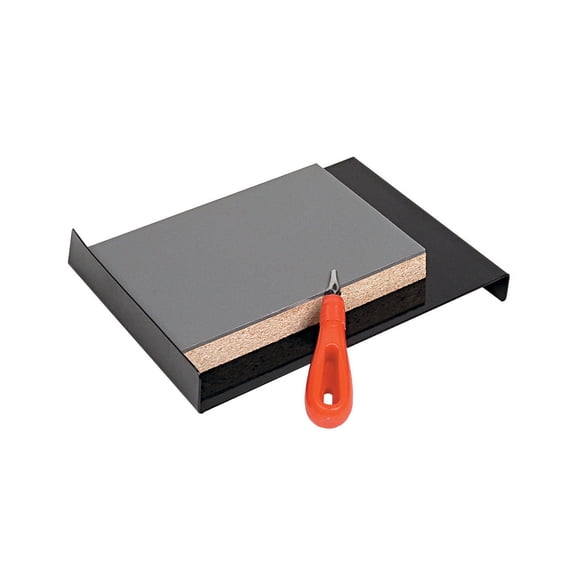 Jack Richeson Sturdy Metal Unbreakable Inking Plate and Bench Hook