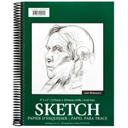 Jack Richeson Sulphite Sketch Pad, 9 x 12 Inches, 60 lb, 100 Sheets
