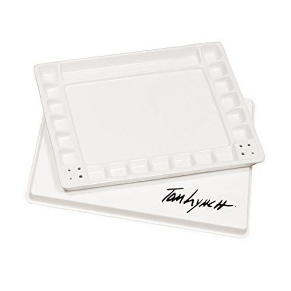 Tom Lynch Porcelain Palette - 16" x 1 1/4" x 12"