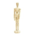 thumbnail image 1 of Jack Richeson Wooden Male Manikin, 12 Inches, 1 of 1