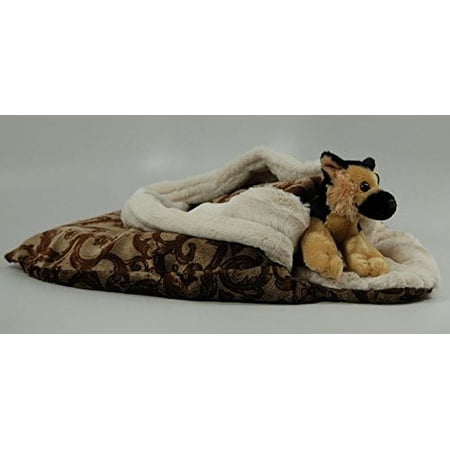 Jack Rocketwear - Buggle Brats Pet Carrier - Chocolate Paisley