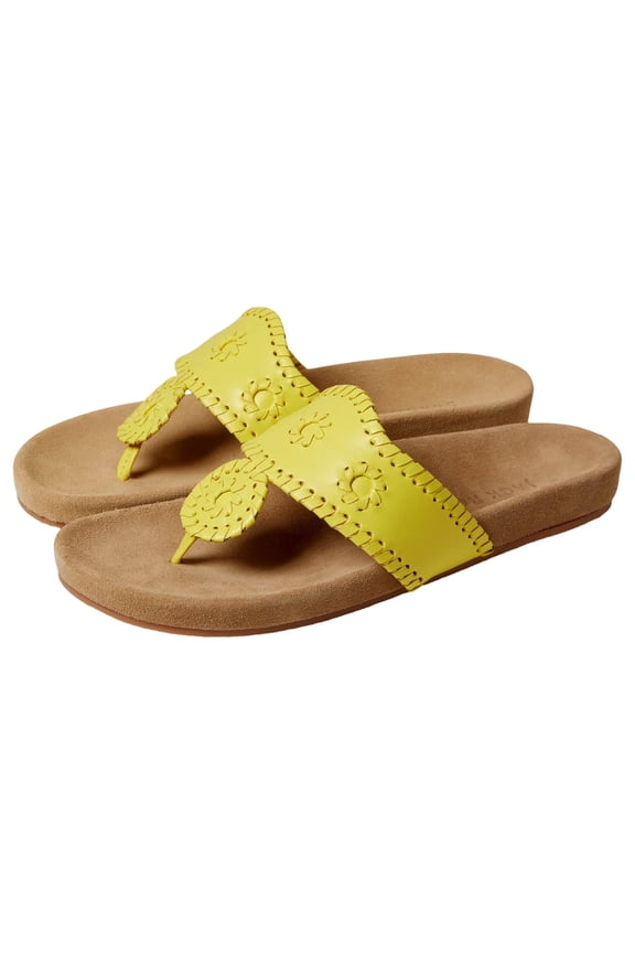 Jacks Comfort Sandal Lemon / Lemon  113201SA06-727 Women's Size 7.5