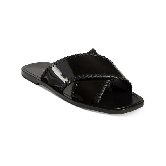 Jack Rogers Womens SLOAN X BAND Open Toe Slip On Slide Sandals