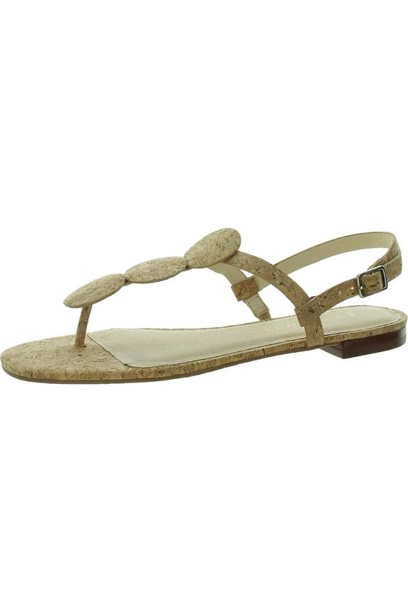 Womens Worth Flat Sandal Comfort Insole Leather Thong Sandals