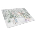 thumbnail image 1 of Jack Rsell Terrier Wirehaired with Christmas Presents Glass Cutting Board Large 12 in x 15 in, 1 of 3