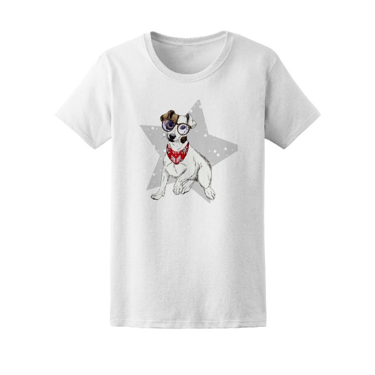 Jack Russel Paw Up With Star T Shirt Men Image by Shutterstock