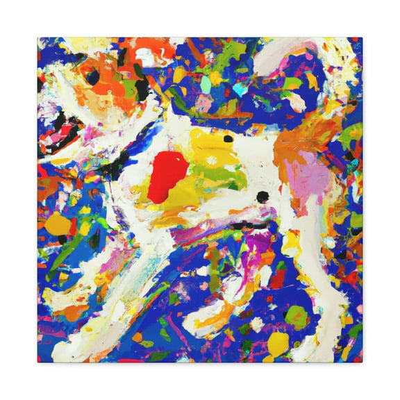 Jack Russell Fauvestyle - Canvas