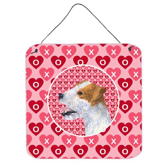 Jack Russell Terrier Aluminium Metal Wall Or Door Hanging Prints