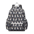 thumbnail image 1 of Jack Russell Terrier Backpack for School,Cute School Bag,Schoolbag with Adjustable Shoulder Straps & Padded Back,13.4"x11"x4.7", 1 of 6