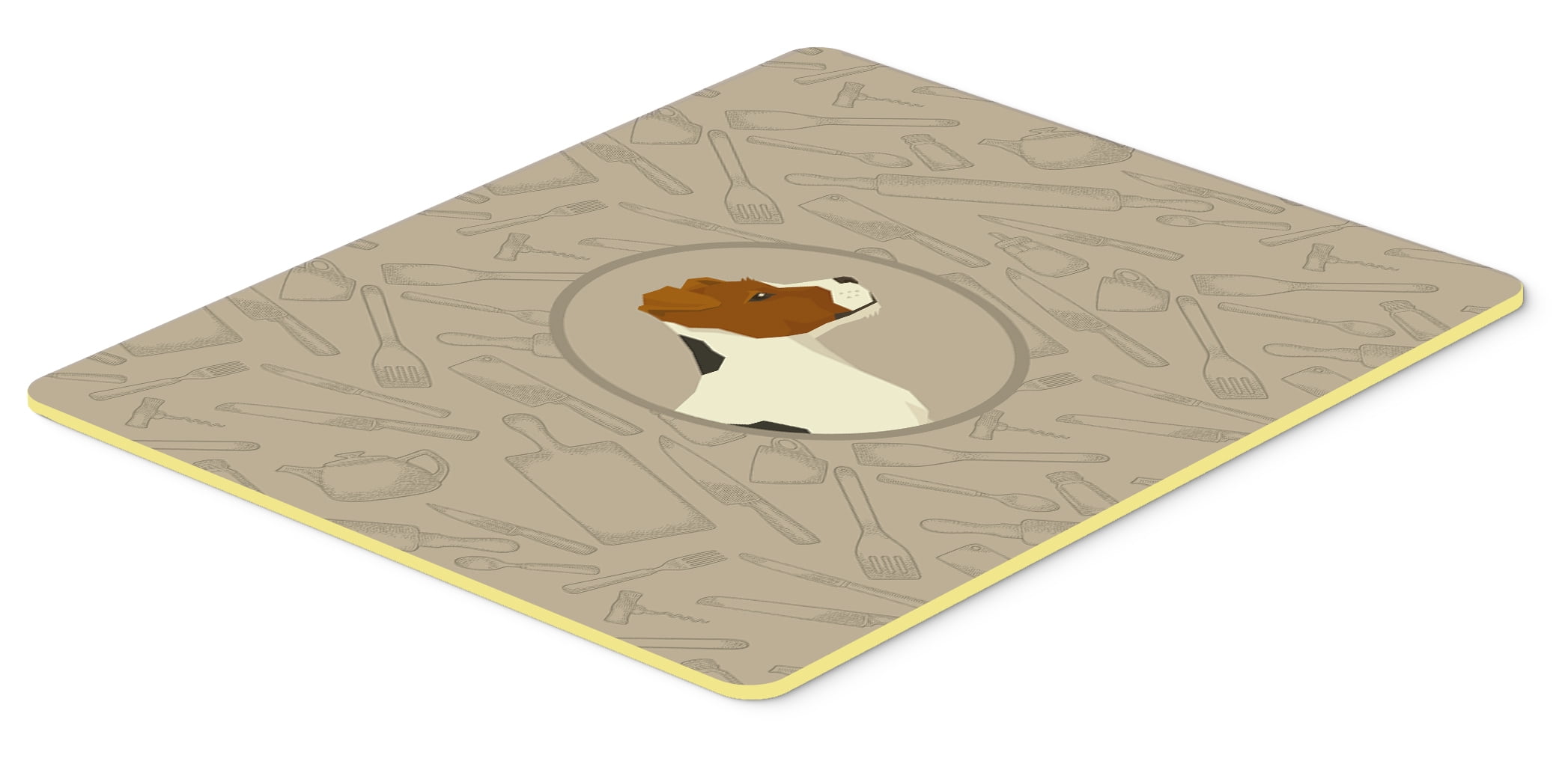 Jack Russell Terrier In the Kitchen Kitchen or Bath Mat 24x36