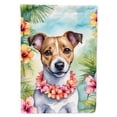 thumbnail image 1 of Jack Russell Terrier Luau House Flag, 1 of 7