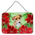 thumbnail image 1 of Jack Russell Terrier No. 2 Poinsettas Wall or Door Hanging Prints, 1 of 1