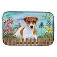 thumbnail image 1 of Jack Russell Terrier Spring Dish Drying Mat, 1 of 2
