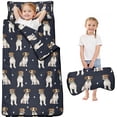 thumbnail image 1 of Jack Russell Terrier Toddler Nap Mats for Kids Preschool,Sleeping Mat Bag or Kids,Toddler Sleeping Bag,Toddler Nap Mat or Daycare, 1 of 6