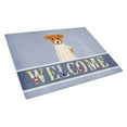 thumbnail image 1 of Jack Russell Terrier Welcome Glass Cutting Board - Large, 1 of 1