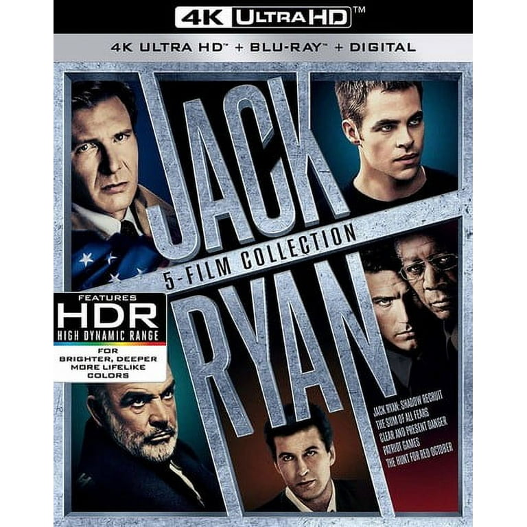  Jack Ryan 5-Film Collection [4K UHD] : Sean Connery