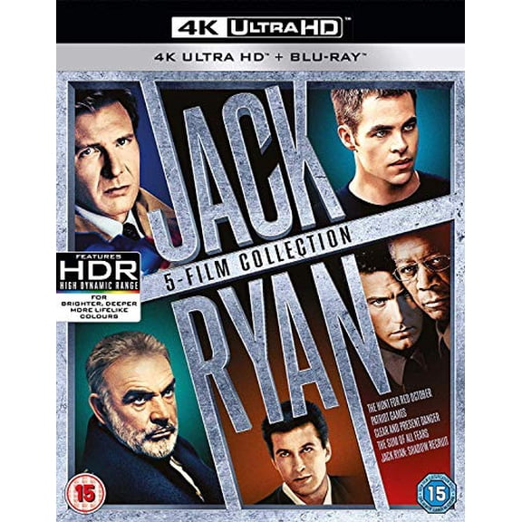 Jack Ryan Boxset (5 Films) (4K Ultra-HD) (4K Ultra HD)