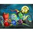 thumbnail image 1 of Jack Sally The Nightmare Before Christmas Skull DIY 5D Diamond Digital Painting Kit Crystal Rhinestone Embroidery Cross-stitch artwork Crafts Canvas wall decoration Birthday gift 12 X 16 inches, 1 of 5