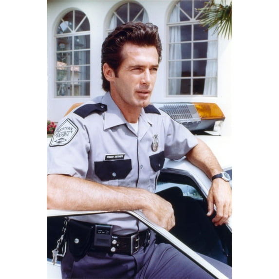 Jack Scalia in Cop Outfit Portrait Photo Print (8 x 10)