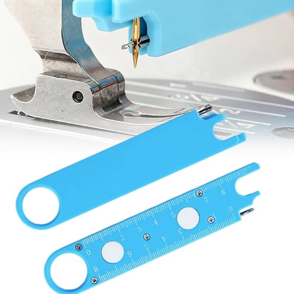 Jack Sewing Machine Threader Tool, Automatic Needle Threading Aid, 3-in-1 Quick Thread Device for Tailors Clothing Craft Hobbyists(2pcs)