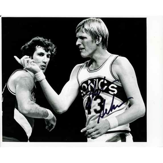 Jack Sikma Autographed 8x10 Photo Seattle Supersonics MCS Holo #70227