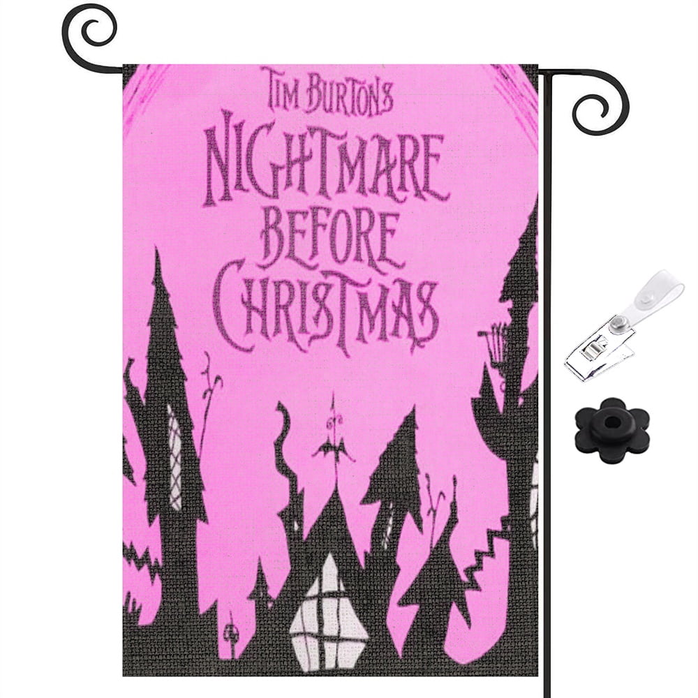 Jack Skeleton Sally Holiday Flags - Indoor and Outdoor Garden Flags