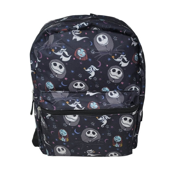 Jack Skellington Backpack 16" All Over Print Nightmare Before Christmas Zero