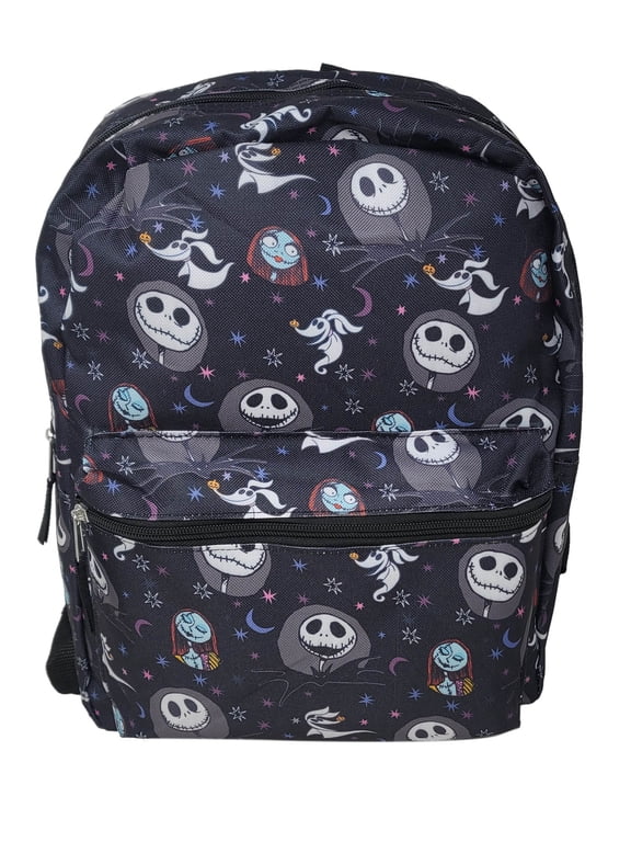 Jack Skellington Backpack 16" All Over Print Nightmare Before Christmas Zero